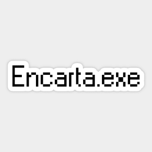 Encarta.exe Sticker